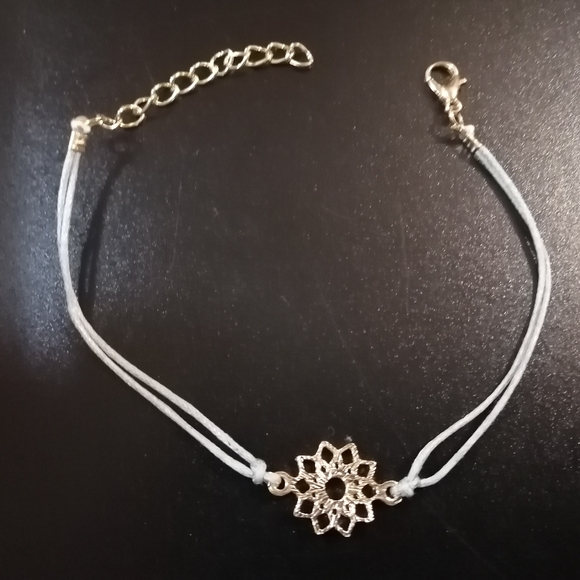 Set of 5 bracelets blue and turquoise colour - Picture 5 of 7